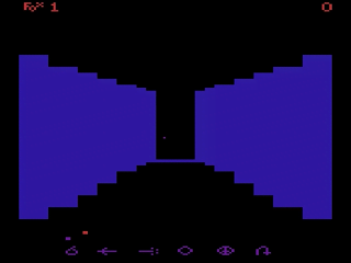 Crypts of Chaos title screen for Atari 2600